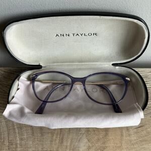 Ann Taylor ATP815 Petite Purple Eyeglasses